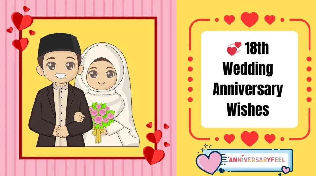 18th Wedding Anniversary Wishes