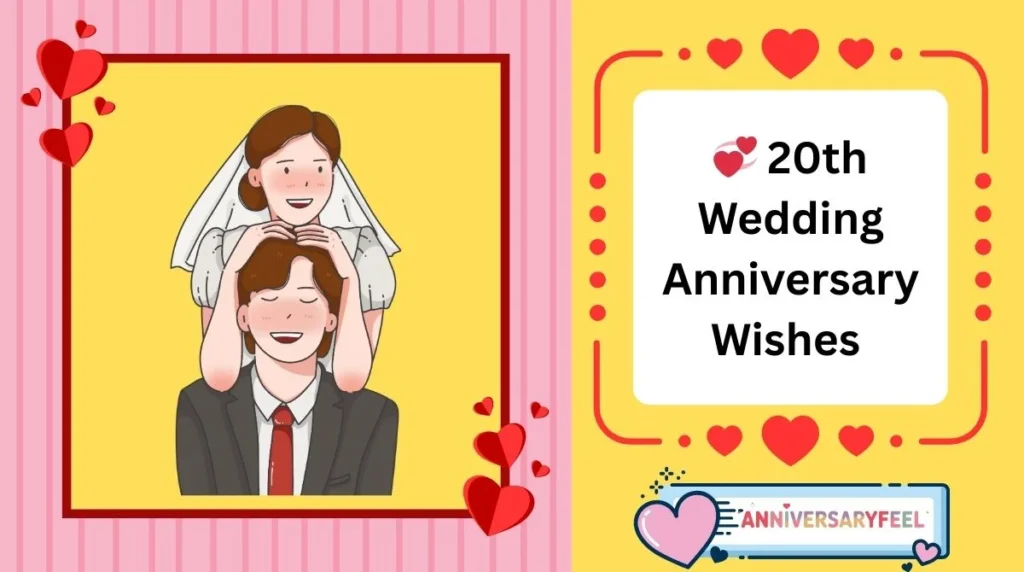 20th Wedding Anniversary Wishes