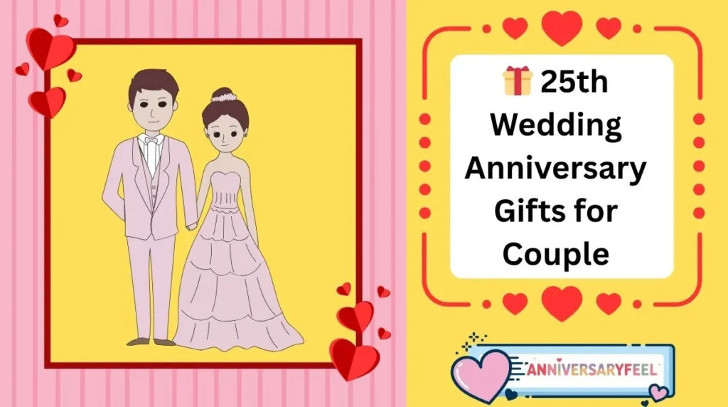 25th Wedding Anniversary Gifts for Couple