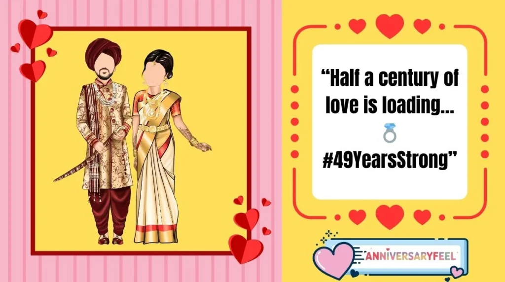  49th Anniversary Wishes for Parents