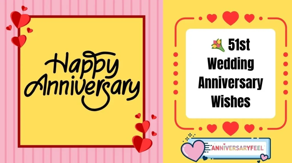 51st Wedding Anniversary Wishes