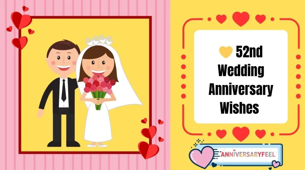 52nd Wedding Anniversary Wishes