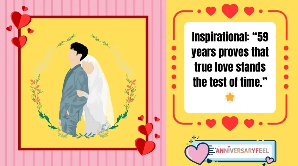 59th Wedding Anniversary Wishes