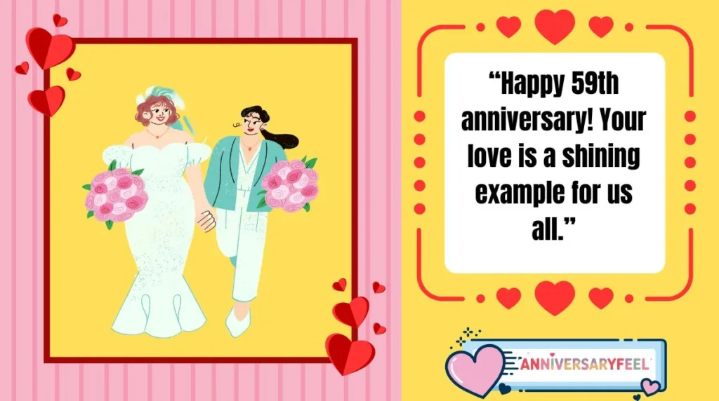 59th Wedding Anniversary Wishes