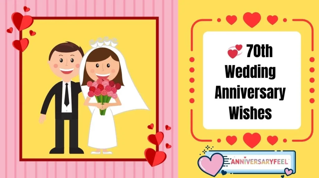 70th Wedding Anniversary Wishes