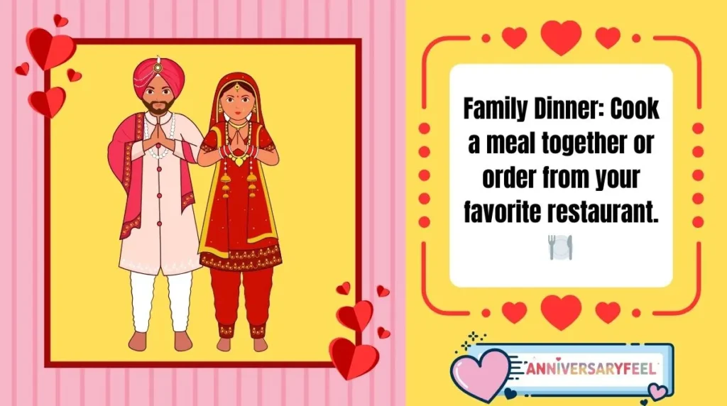  Anniversary Celebration Ideas with Family at Home