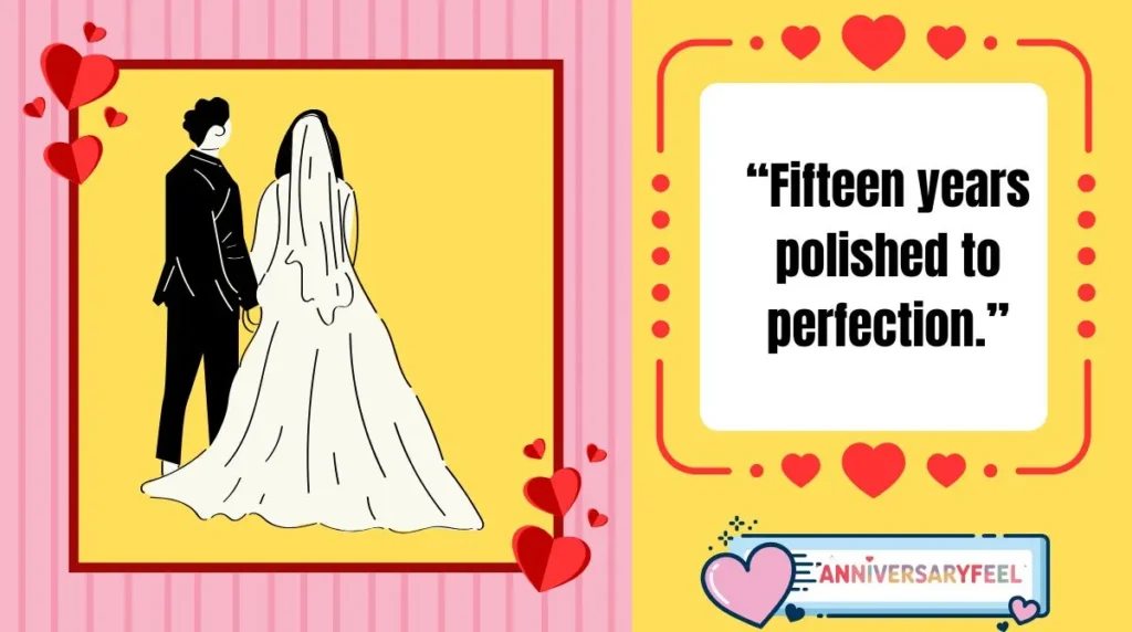 Creative Anniversary Captions with Wordplay