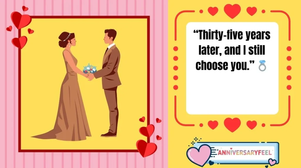 op 10 Quotes for a 35th Wedding Anniversary
