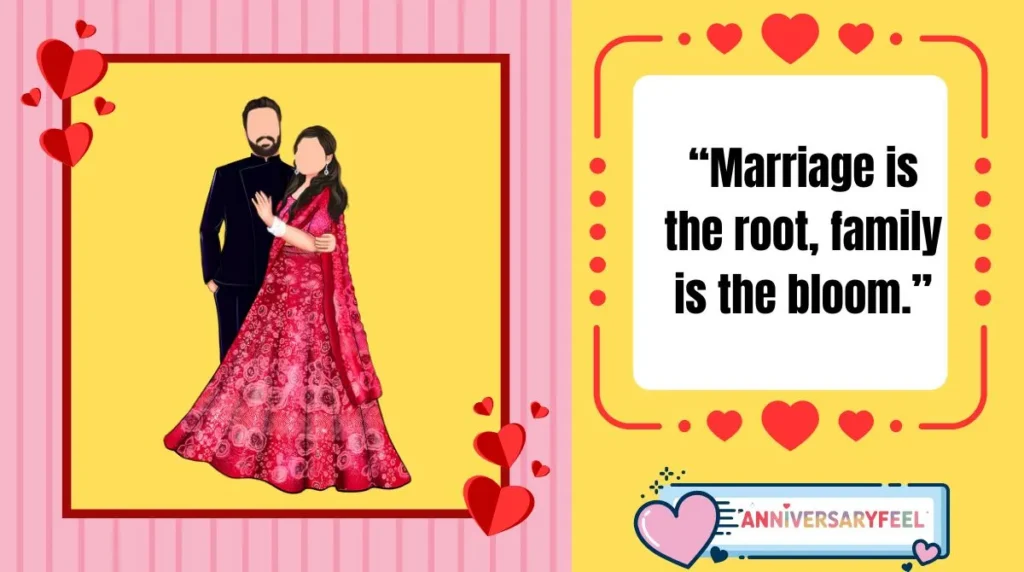 Porcelain Anniversary Captions for Family