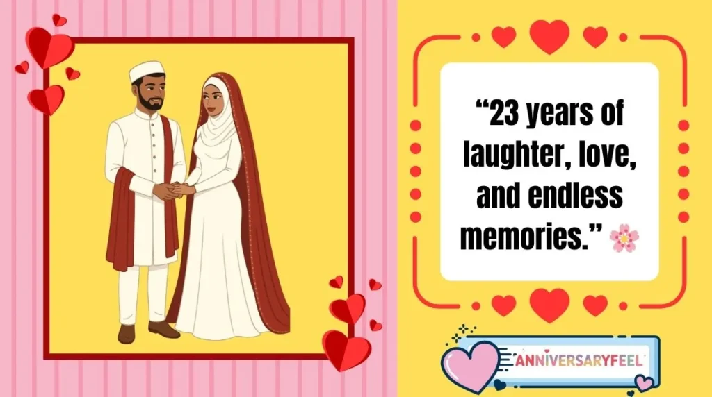 Top 10 Quotes for a 23rd Wedding Anniversary 