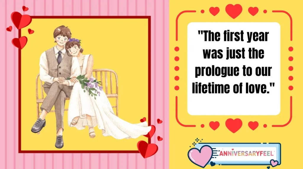 Top 10 Quotes for Your 1st Wedding Anniversary
