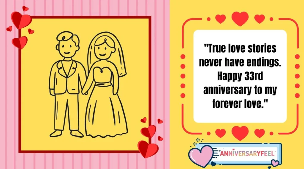 Top 10 Quotes for Your 33rd Wedding Anniversary 