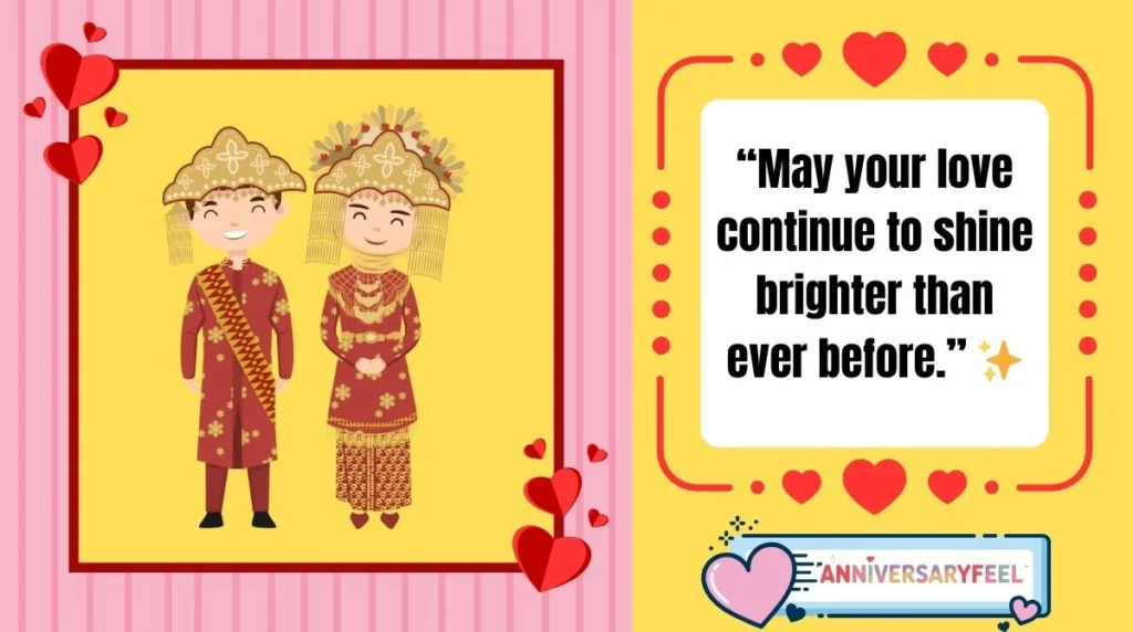  Wedding Anniversary Wishes for the Couple