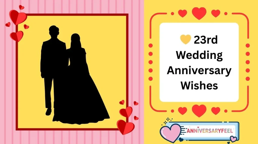 23rd Wedding Anniversary Wishes