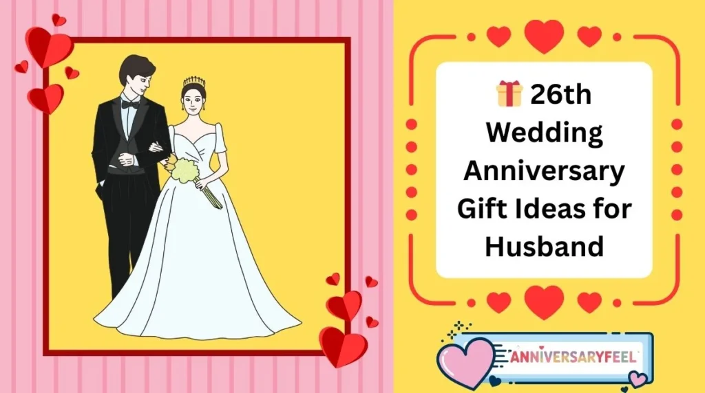 26th Wedding Anniversary Gift Ideas for Husband
