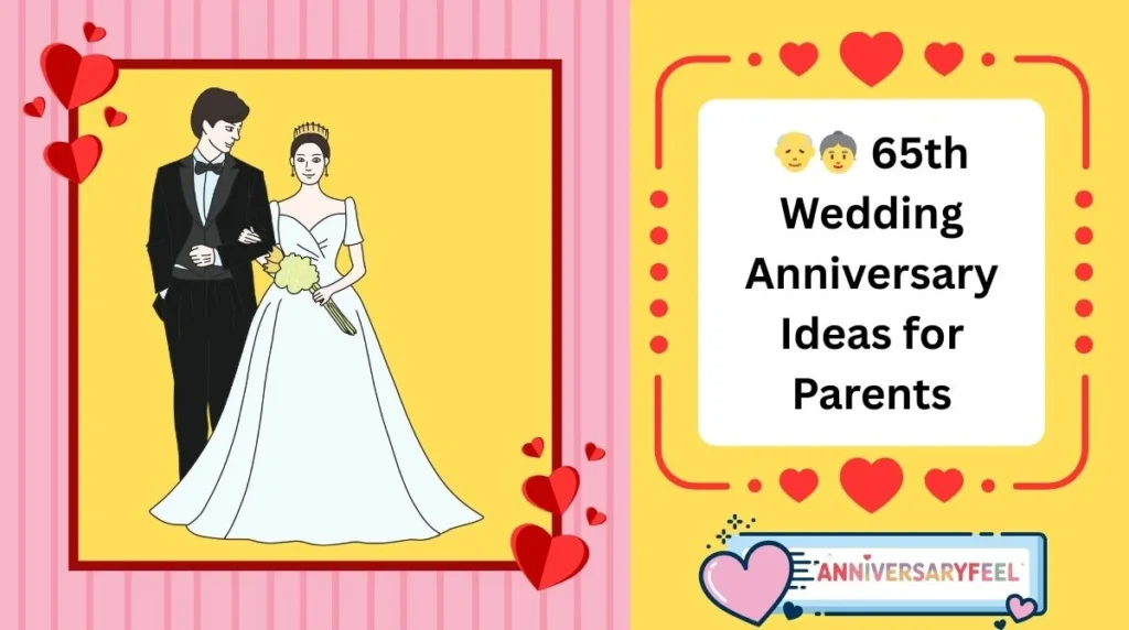 65th Wedding Anniversary Ideas for Parents