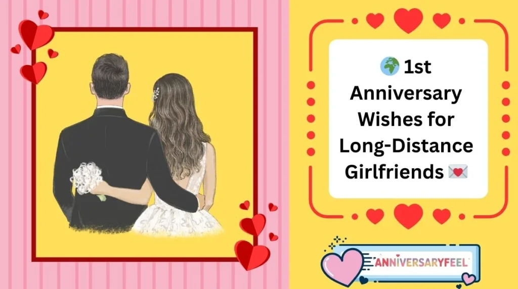 1st Anniversary Wishes for Long-Distance Girlfriends