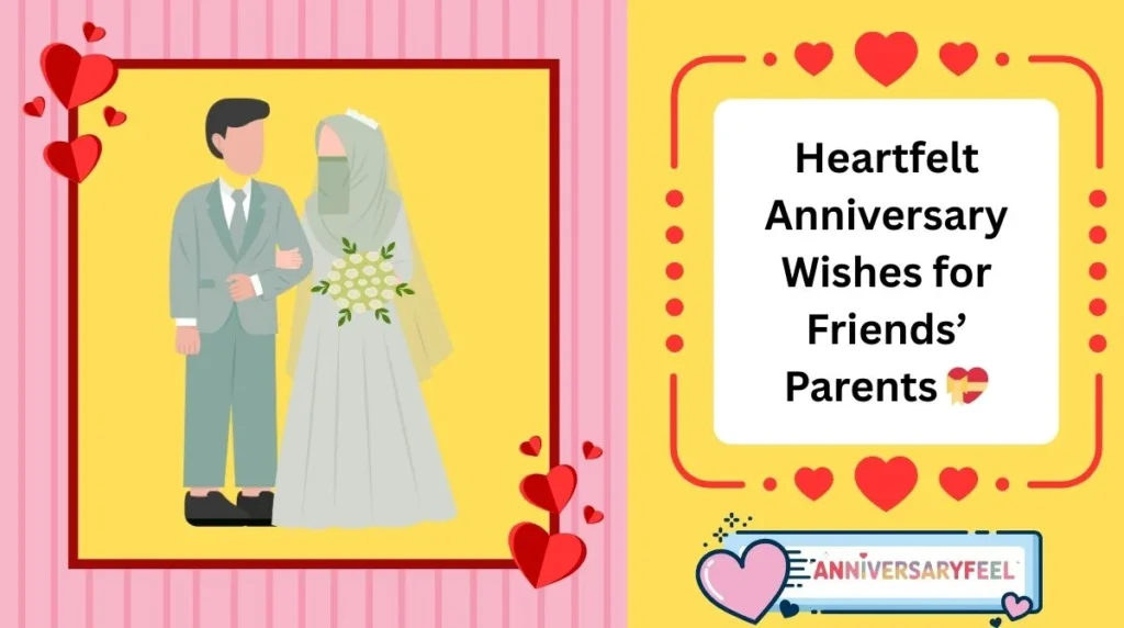 Heartfelt Anniversary Wishes for Friendsโ Parents