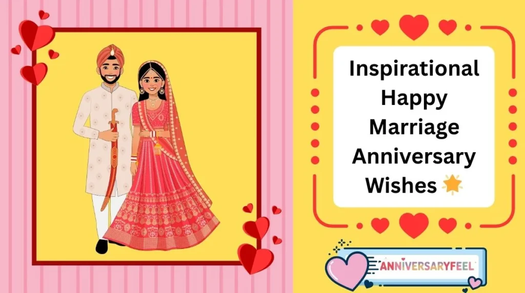 Inspirational Happy Marriage Anniversary Wishes