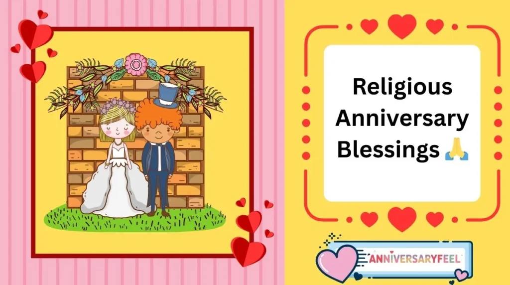 Religious Anniversary Blessings