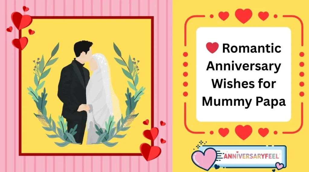 Romantic Anniversary Wishes for Mummy Papa