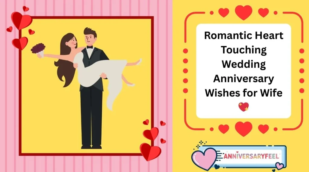 Romantic Heart Touching Wedding Anniversary Wishes for Wife