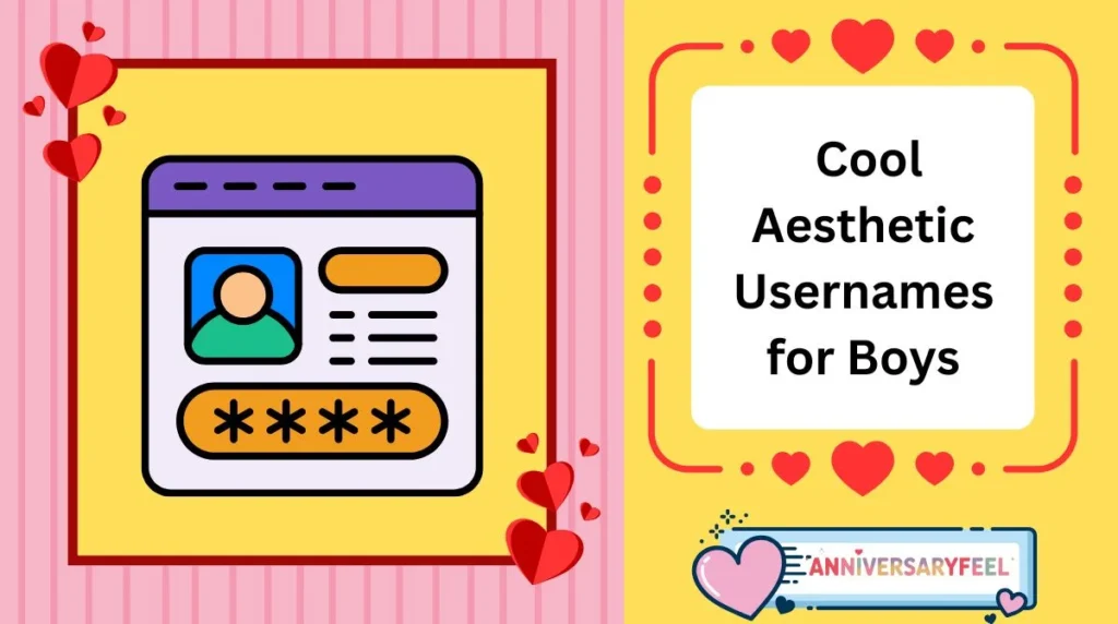 Cool Aesthetic Usernames for Boys