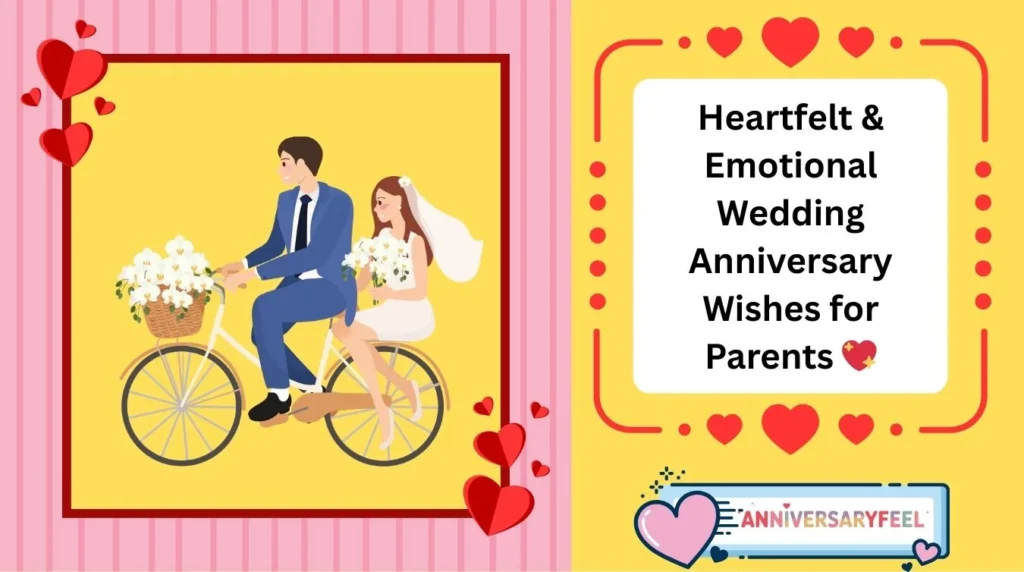 Heartfelt & Emotional Wedding Anniversary Wishes for Parents