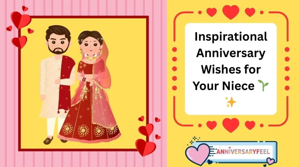 Inspirational Anniversary Wishes for Your Niece