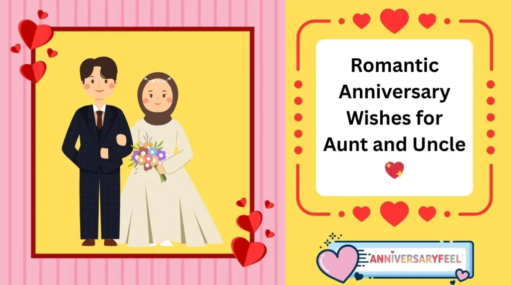 Romantic Anniversary Wishes for Aunt and Uncle
