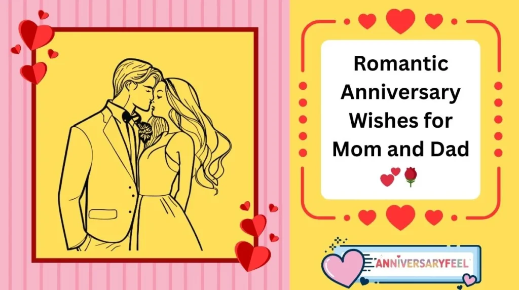 Romantic Anniversary Wishes for Mom and Dad