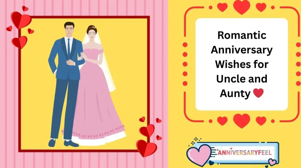 Romantic Anniversary Wishes for Uncle and Aunty