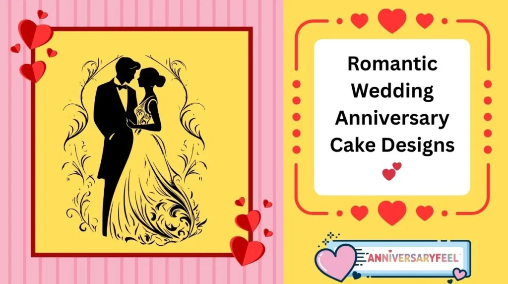 Romantic Wedding Anniversary Cake Designs