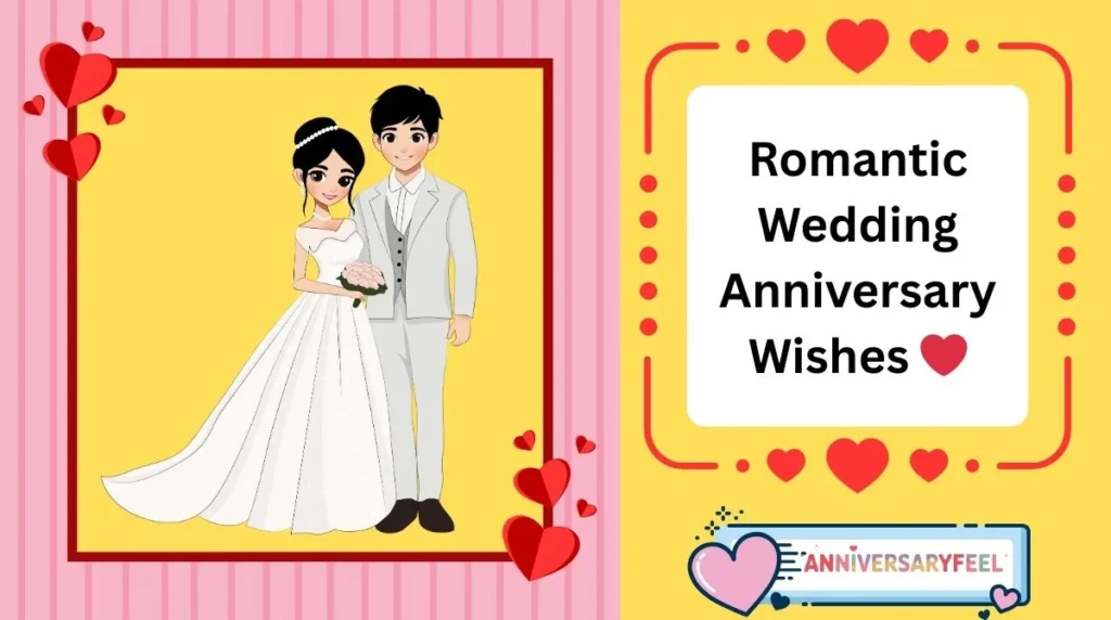 Romantic Wedding Anniversary Wishes