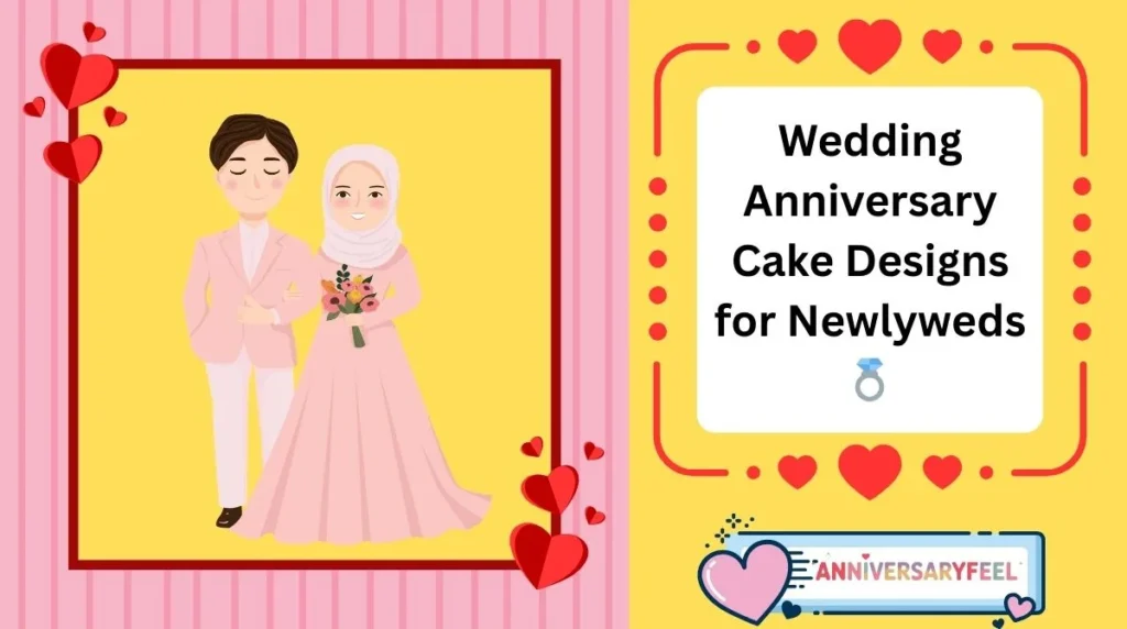 Wedding Anniversary Cake Designs for Newlyweds