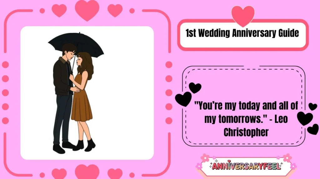 1st Wedding Anniversary Guide