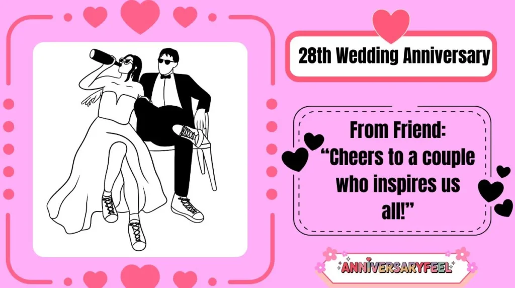 28th Wedding Anniversary