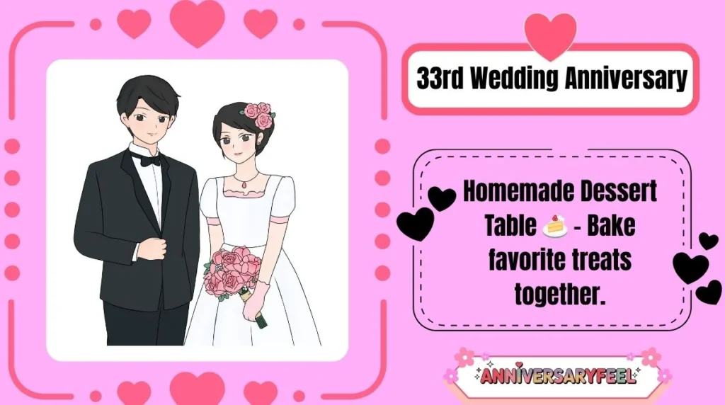 33rd Wedding Anniversary