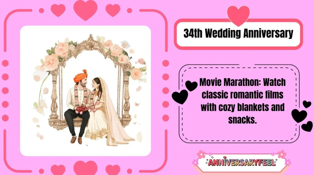 34th Wedding Anniversary