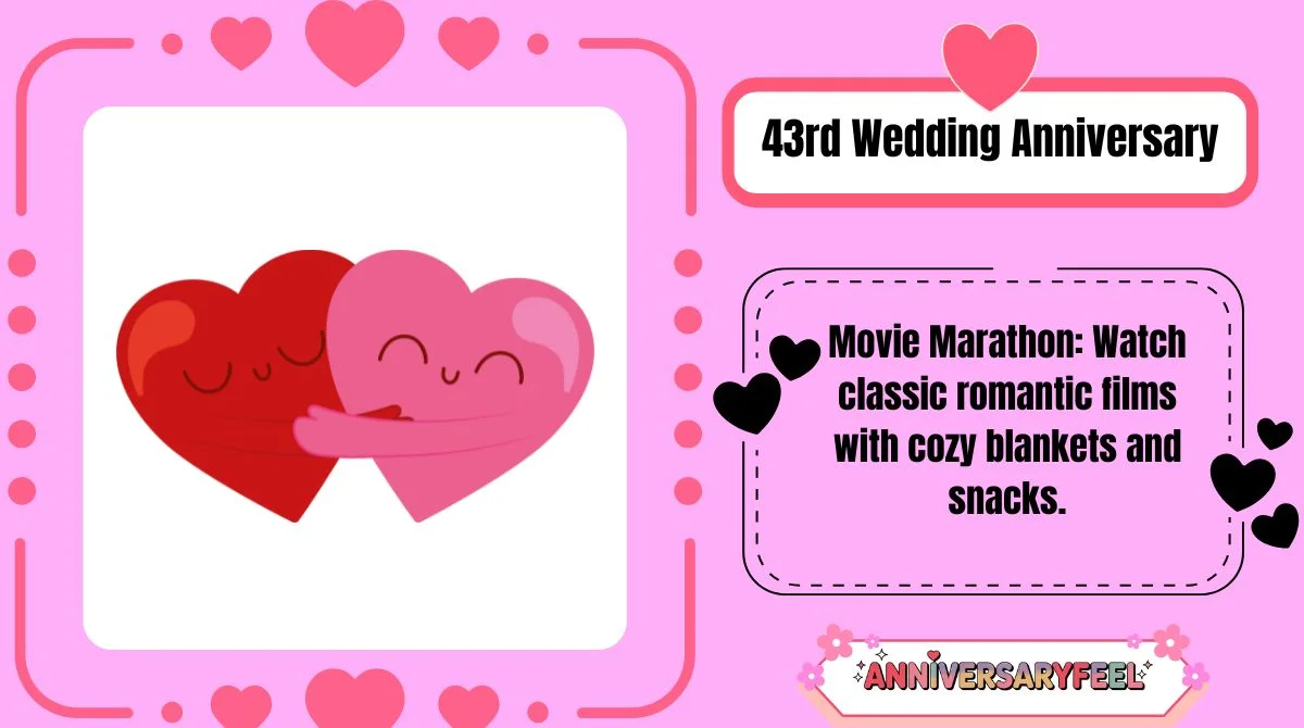 43rd Wedding Anniversary