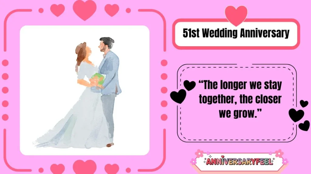 51st Wedding Anniversary