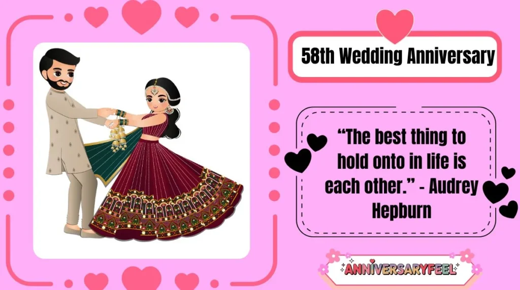 58th Wedding Anniversary