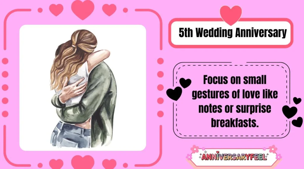 5th Wedding Anniversary
