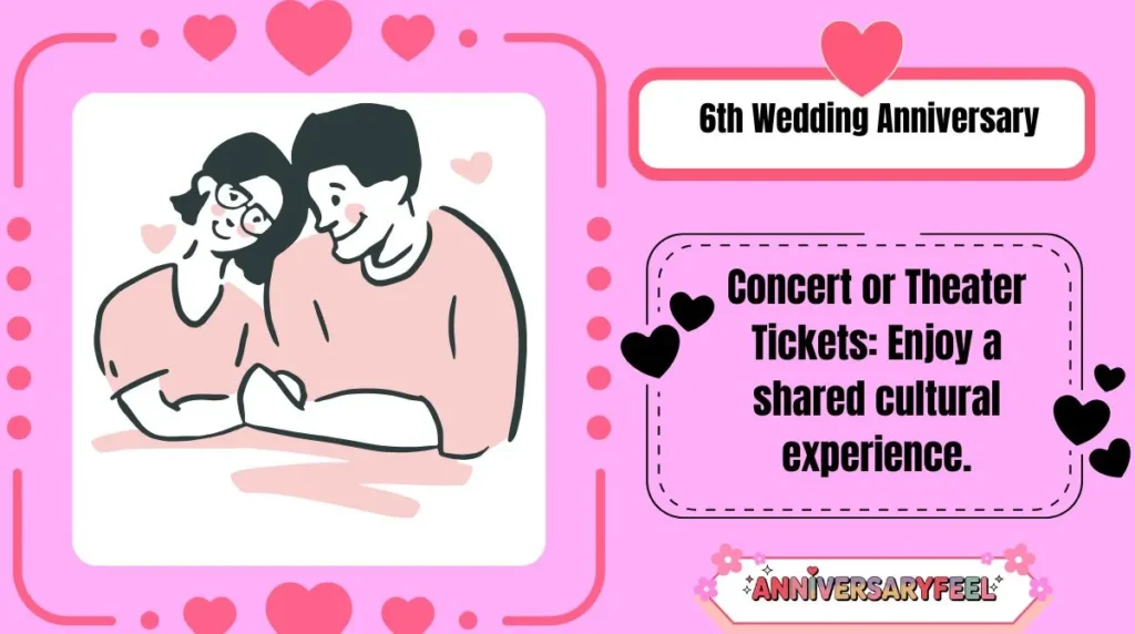 6th Wedding Anniversary