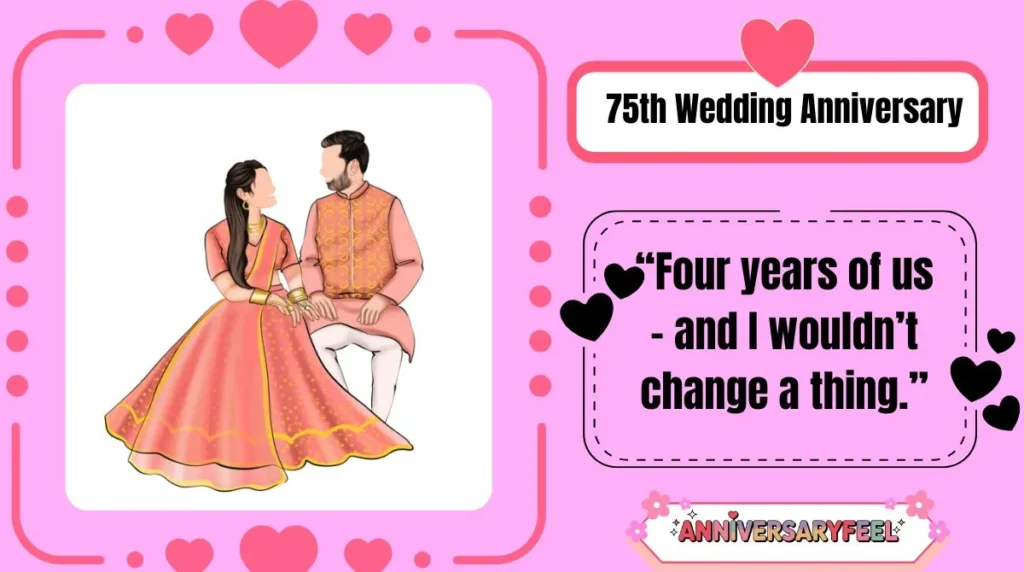 75th Wedding Anniversary
