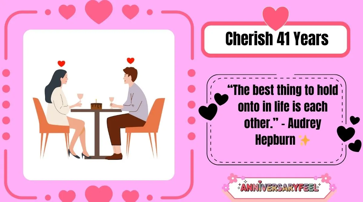 Cherish 41 Years