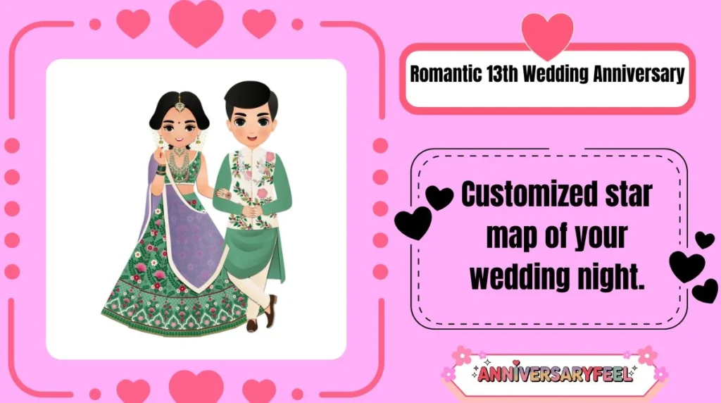 Romantic 13th Wedding Anniversary