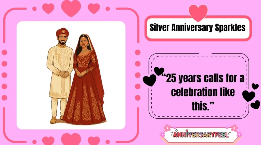 Silver Anniversary Sparkles