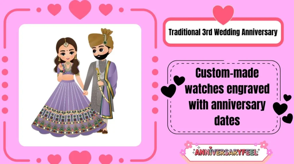 Traditional 3rd Wedding Anniversary