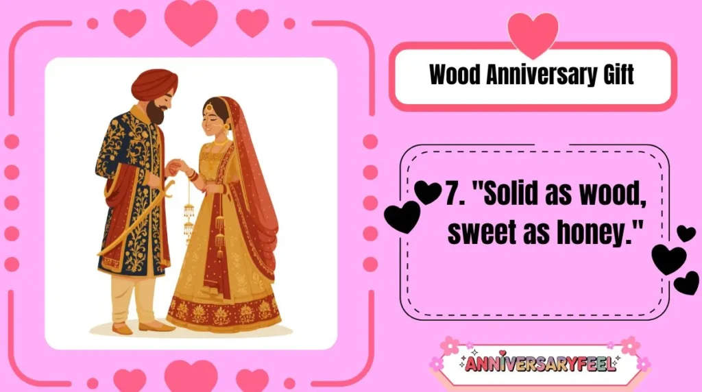 Wood Anniversary Gift